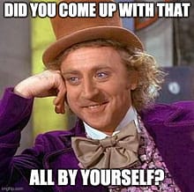 Condescending Wonka meme