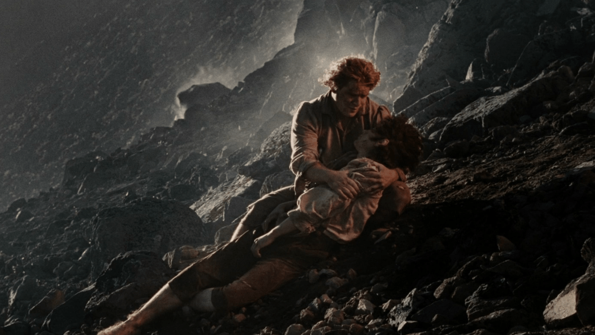 sam's hope saves Frodo on Mount Doom