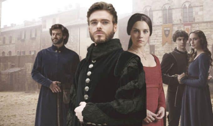 Cosimo de' Medici and his family, as depicted in the Netflix Original show, Medici: The Magnificent